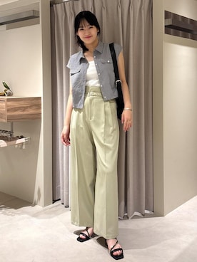「アイテム（サンダル）」を使った、saraさん（レディース・165cm・10代）の夏コーディネート