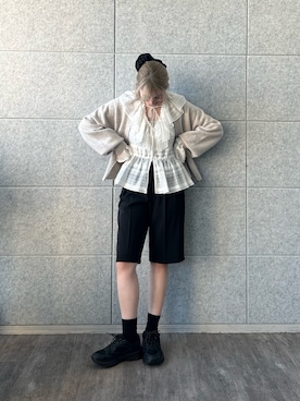 「CODE A（コードエー）のアイテム」を使った、abe （CODE A）さん（レディース・167cm）の冬コーディネート