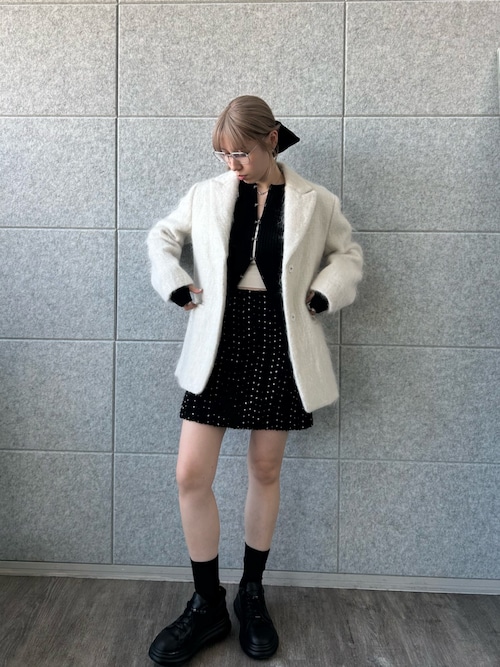 shaggy jacket coat（チェスターコート）｜CODE A（コードエー）の