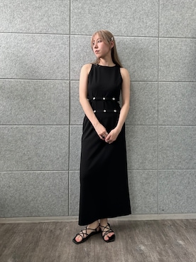 「CODE A（コードエー）のアイテム（ワンピース/ドレス）」を使った、abe （CODE A）さん（レディース・167cm）の春コーディネート