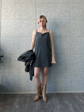 「CODE A（コードエー）のアイテム」を使った、abe （CODE A）さん（レディース・167cm）の春コーディネート