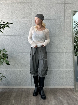 「CODE A（コードエー）のアイテム」を使った、abe （CODE A）さん（骨格ナチュラル・レディース・167cm）の秋コーディネート