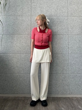 「CODE A（コードエー）のアイテム」を使った、abe （CODE A）さん（レディース・167cm）の春コーディネート