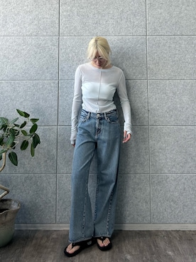 「CODE A（コードエー）のアイテム」を使った、abe （CODE A）さん（レディース・167cm）の秋コーディネート