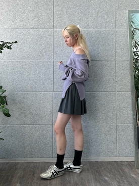 「CODE A（コードエー）のアイテム（スウェット）」を使った、abe （CODE A）さん（レディース・167cm）の秋コーディネート