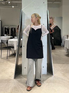 「CODE A（コードエー）のアイテム（パンツ）」を使った、abe （CODE A）さん（レディース・167cm）の秋コーディネート