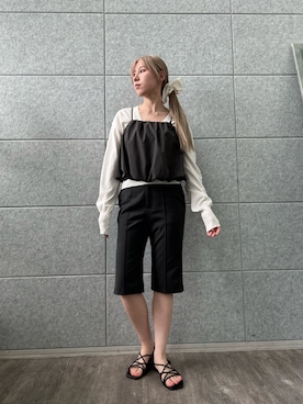 「CODE A（コードエー）のアイテム」を使った、abe （CODE A）さん（レディース・167cm）の春コーディネート