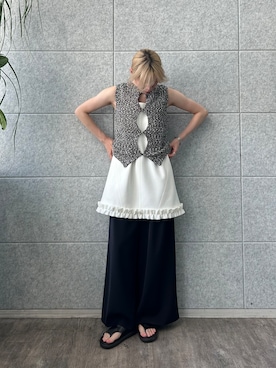 「CODE A（コードエー）のアイテム（ワンピース/ドレス）」を使った、abe （CODE A）さん（レディース・167cm）の春コーディネート