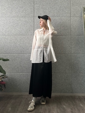 「CODE A（コードエー）のアイテム」を使った、abe （CODE A）さん（レディース・167cm）の春コーディネート