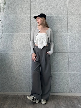 「CODE A（コードエー）のアイテム」を使った、abe （CODE A）さん（レディース・167cm）の春コーディネート