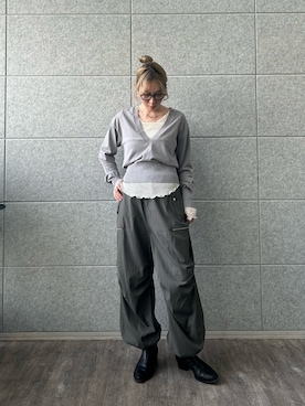 「CODE A（コードエー）のアイテム」を使った、abe （CODE A）さん（レディース・167cm）の春コーディネート