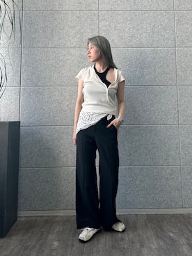 「CODE A（コードエー）のアイテム（トップス）」を使った、abe （CODE A）さん（レディース・167cm）の夏コーディネート