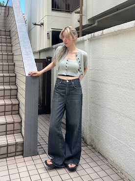 abe (CODE A)さん(レディース・167cm)の夏コーディネート