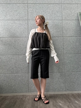 「CODE A（コードエー）のアイテム」を使った、abe （CODE A）さん（レディース・167cm）の春コーディネート