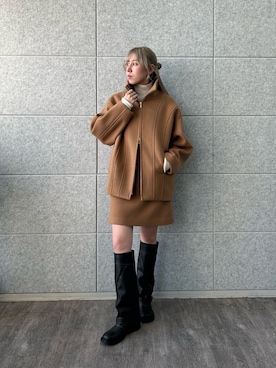 「CODE A（コードエー）のアイテム」を使った、abe （CODE A）さん（レディース・167cm）の冬コーディネート