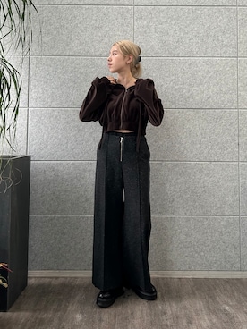 「CODE A（コードエー）のアイテム」を使った、abe （CODE A）さん（レディース・167cm）の秋コーディネート