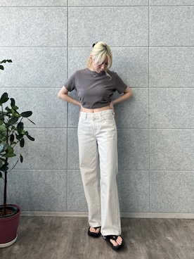 「アイテム（バレッタ/ヘアクリップ）」を使った、abe （CODE A）さん（レディース・167cm）の夏コーディネート