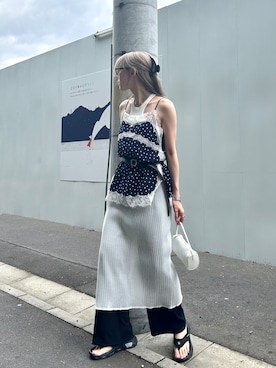 abe (CODE A)さん(レディース・167cm)の夏コーディネート
