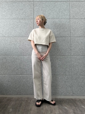 「CODE A（コードエー）のアイテム」を使った、abe （CODE A）さん（レディース・167cm）の春コーディネート