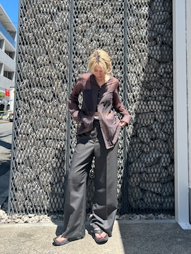「CODE A（コードエー）のアイテム（トップス）」を使った、abe （CODE A）さん（レディース・167cm）の夏コーディネート