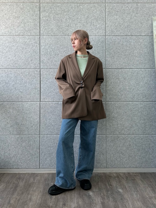セール】oversized jacket（テーラードジャケット）｜CODE A