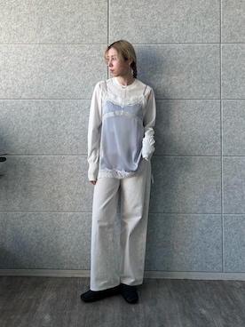 「CODE A（コードエー）のアイテム」を使った、abe （CODE A）さん（レディース・167cm）の春コーディネート