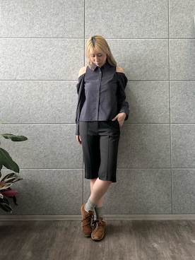 「CODE A（コードエー）のアイテム」を使った、abe （CODE A）さん（レディース・167cm）の春コーディネート