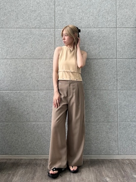 abe （CODE A）さん（レディース・167cm）の夏コーディネート