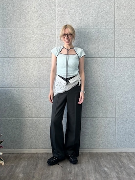 「CODE A（コードエー）のアイテム（トップス）」を使った、abe （CODE A）さん（レディース・167cm）の夏コーディネート