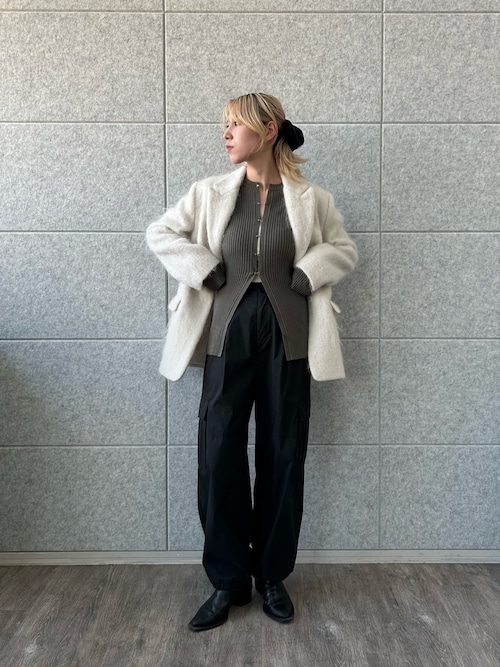 shaggy jacket coat（チェスターコート）｜CODE A（コードエー）の