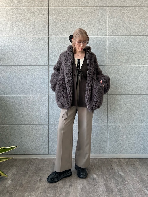 tシャツ fronthook sheer rib pullover レディース fronthook sheer rib pullover（カットソー） | CODE A（コード
