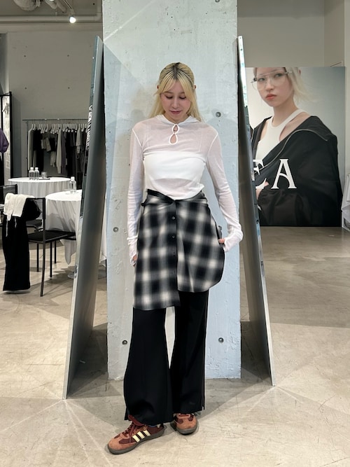 line zip trousers（その他パンツ）｜CODE A（コードエー）の