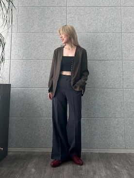 「CODE A（コードエー）のアイテム（ジャケット/アウター）」を使った、abe （CODE A）さん（レディース・167cm）の夏コーディネート