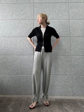 「CODE A（コードエー）のアイテム（パンツ）」を使った、abe （CODE A）さん（レディース・167cm）の春コーディネート