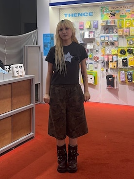 「3.3 Field Trip （3.3フィールドトリップ）のアイテム」を使った、0521minaさん（レディース・157cm）の夏コーディネート