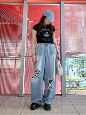 0521minaさん（レディース・157cm）の夏コーディネート