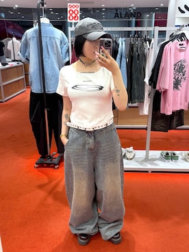 「Opening Project（オープニングプロジェクト）のアイテム」を使った、0521minaさん（レディース・157cm）の夏コーディネート