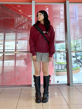 「DEARSTALKER（ディアストーカー）のアイテム」を使った、0521minaさん（レディース・157cm）の秋コーディネート