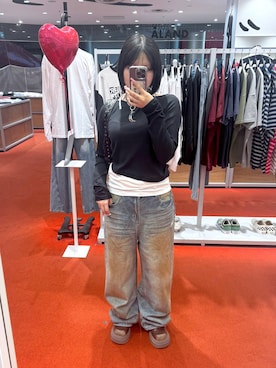 「アイテム（ハンドバッグ）」を使った、0521minaさん（レディース・157cm・20代）の夏コーディネート