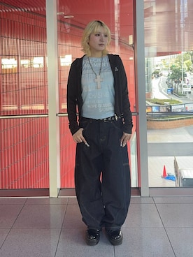 「3.3 Field Trip （3.3フィールドトリップ）のアイテム」を使った、0521minaさん（レディース・157cm）の春コーディネート