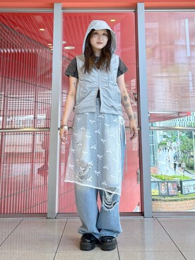 0521minaさん（レディース・157cm）の夏コーディネート