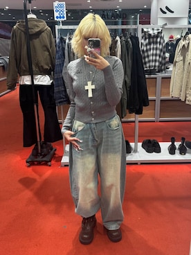 0521minaさん（レディース・157cm）の冬コーディネート