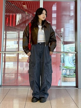 0521minaさん（レディース・157cm）の秋コーディネート