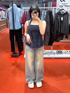 「アイテム（キャミソール）」を使った、0521minaさん（レディース・157cm・20代）の夏コーディネート