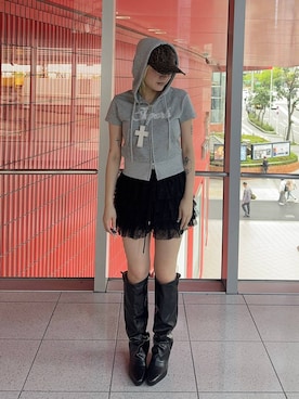 「3.3 Field Trip （3.3フィールドトリップ）のアイテム」を使った、0521minaさん（レディース・157cm）の春コーディネート