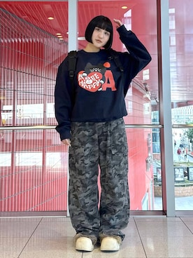 0521minaさん（レディース・157cm）の冬コーディネート