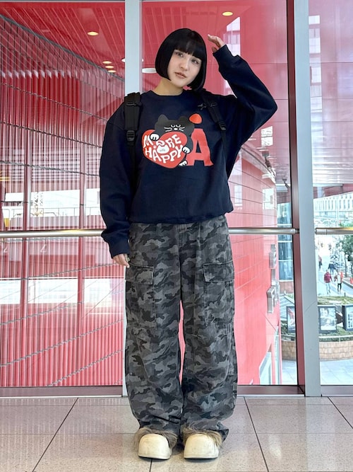 ALAND トレーナー スウェット 「UNISEX」Romane×ALAND／MOGRY
