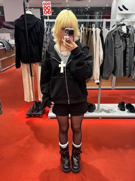 0521minaさん（レディース・157cm）の冬コーディネート