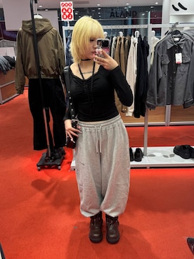 0521minaさん（レディース・157cm）の冬コーディネート