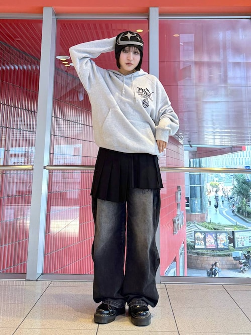 パーカー 「UNISEX」LMC／PUMA HOODIE（ウラケ） レディース メンズ セール】【UNISEX】LMC／PUMA HOODIE（ウラケ）（パーカー